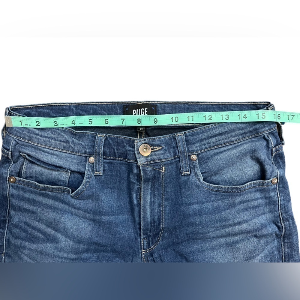 Men’s Paige Federal Vaughan dark blue jeans size 32. - Picture 5 of 8